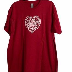 NEW graphic LA pop art “love” T-shirt unisex